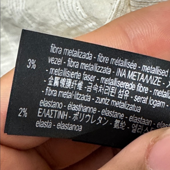 Zara TEXTURED PYJAMA-STYLE BLOUSE - Picture 5 of 8